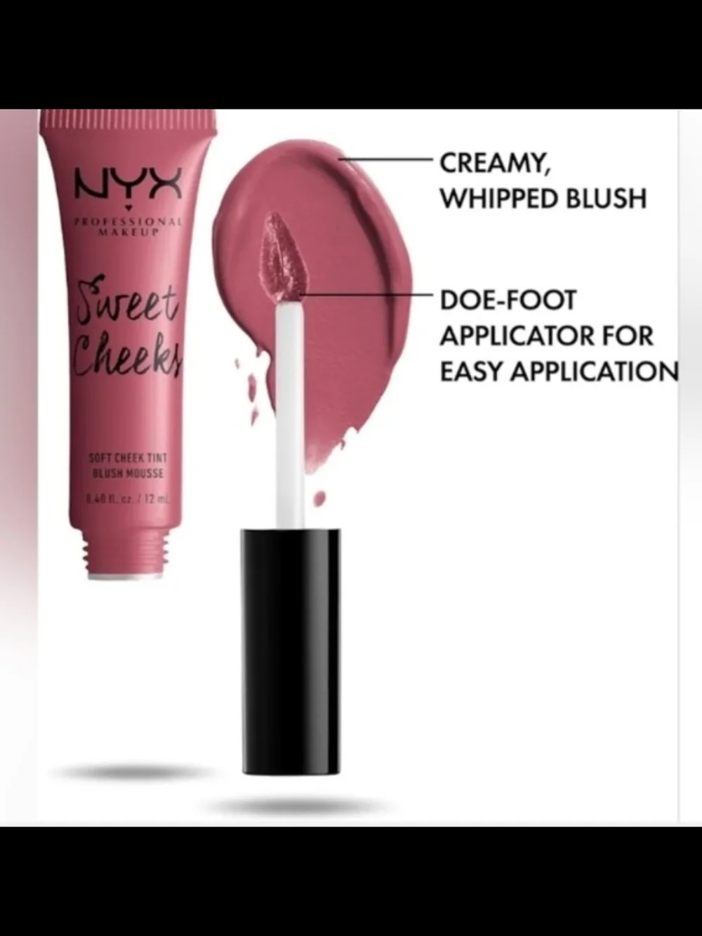 NYX Sweet Cheeks Babydoll Cream Blush Bundle (2) Full Size New